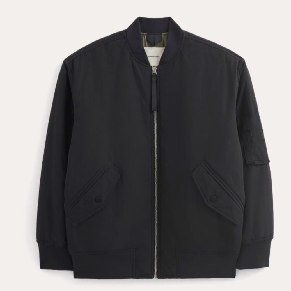 Everlane Oversized Puffer Bomber Jacket